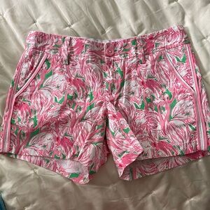 Lilly Pulitzer The Callahan Short in Colony Flamingo